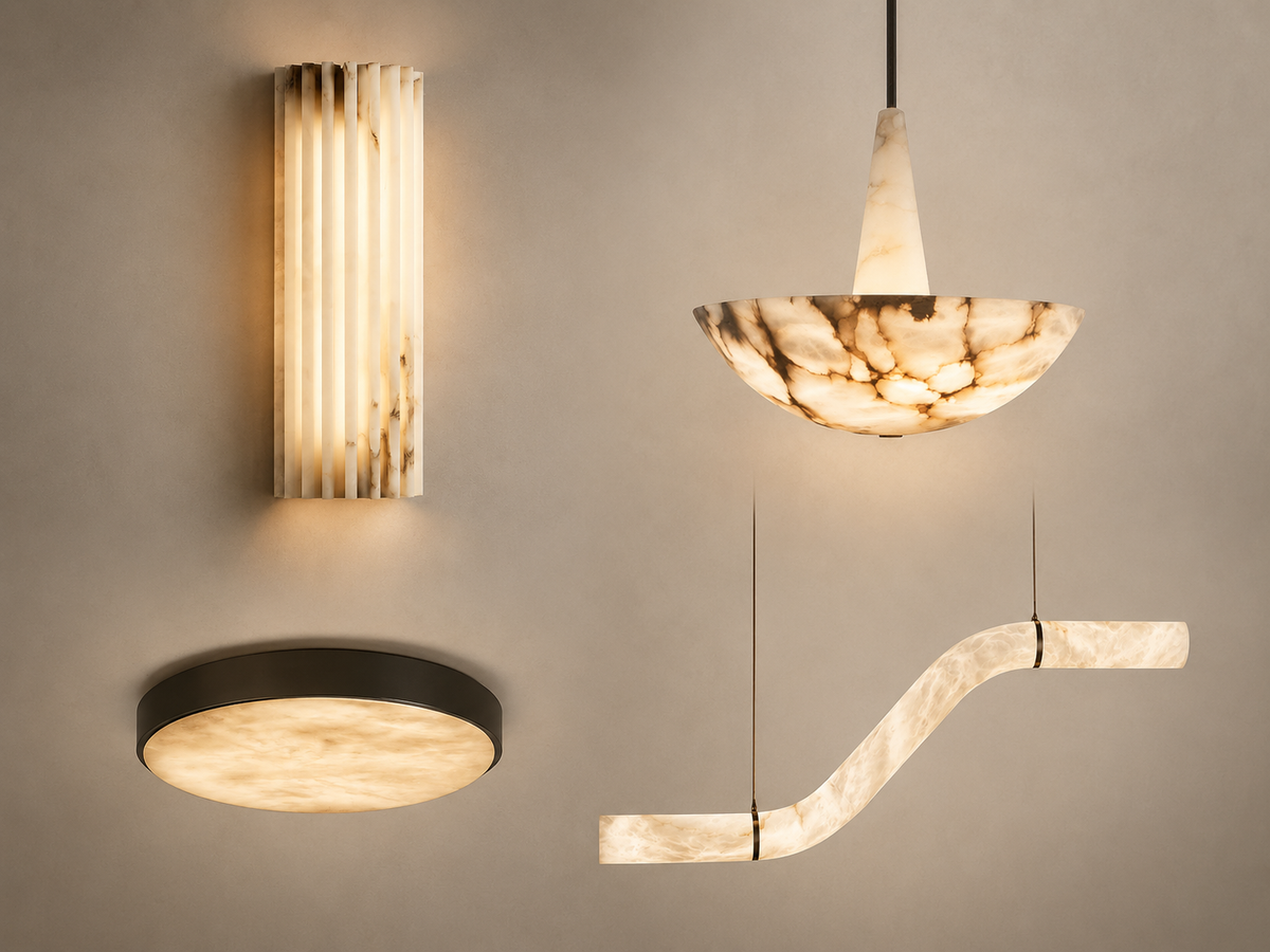 Clean Alabaster Light Fixtures Without Damaging the Stone lighting example