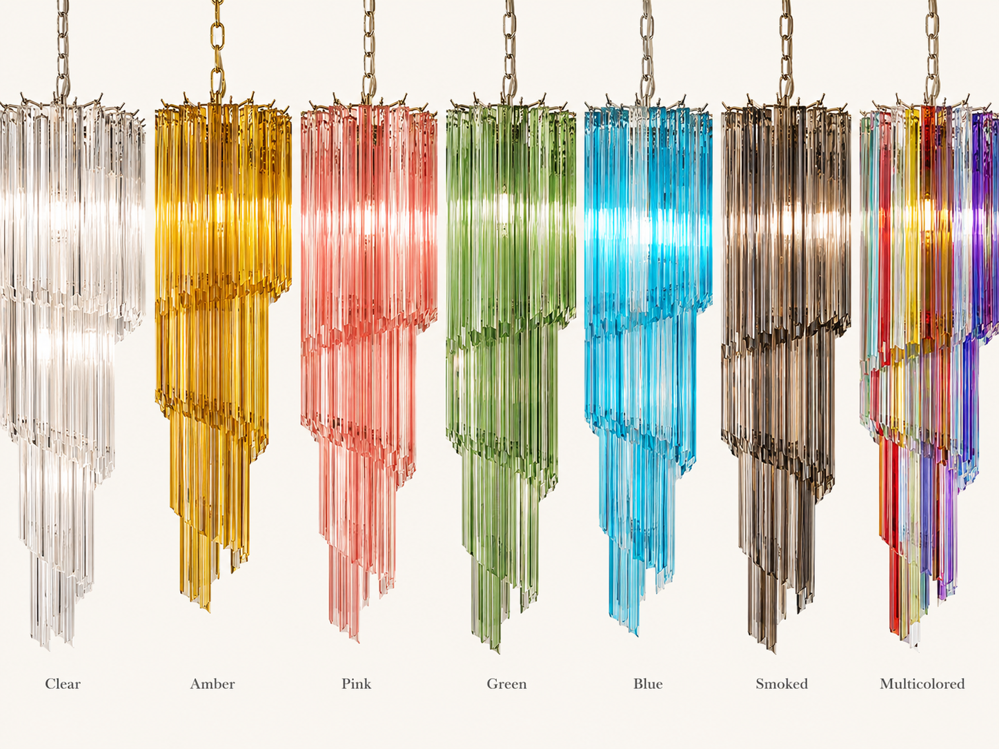 Will a Colored Murano-Style Glass Chandelier Overpower the Room?