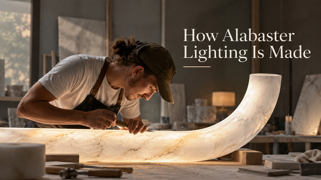 How Alabaster Lighting Is Made