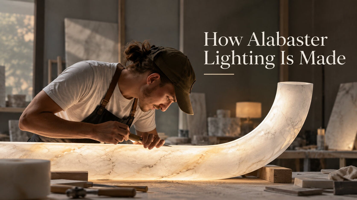 How Alabaster Lighting Is Made
