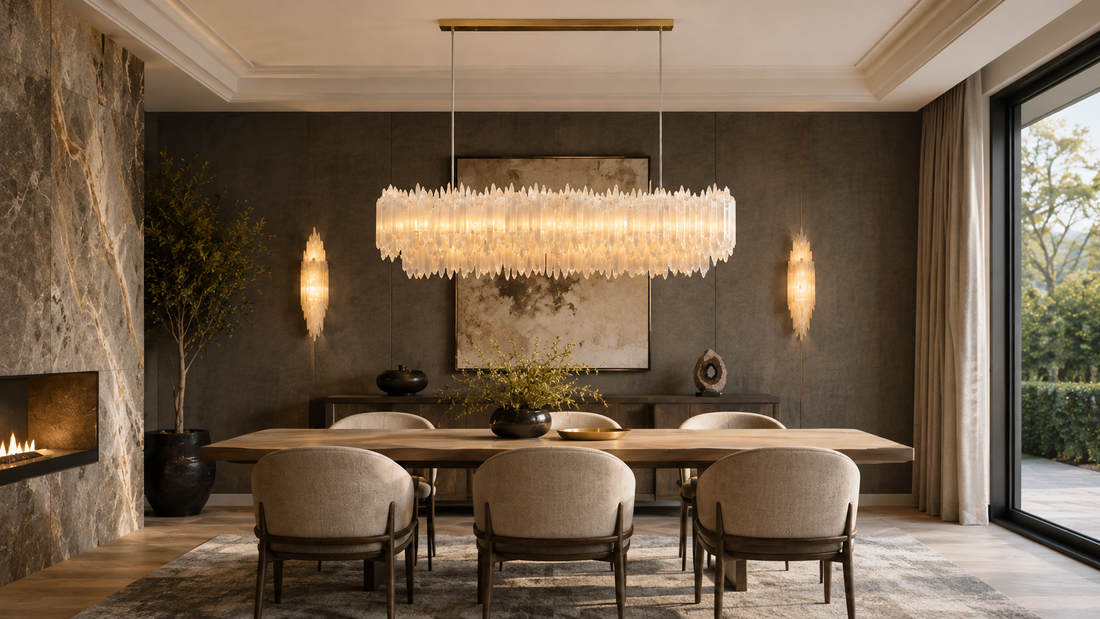 a Selenite Chandelier? Selenite Alabaster lighting example
