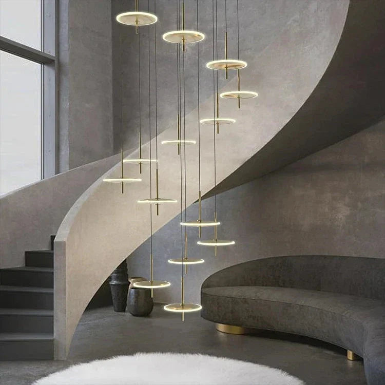 7 Best Staircase Chandeliers by Stairwell Type