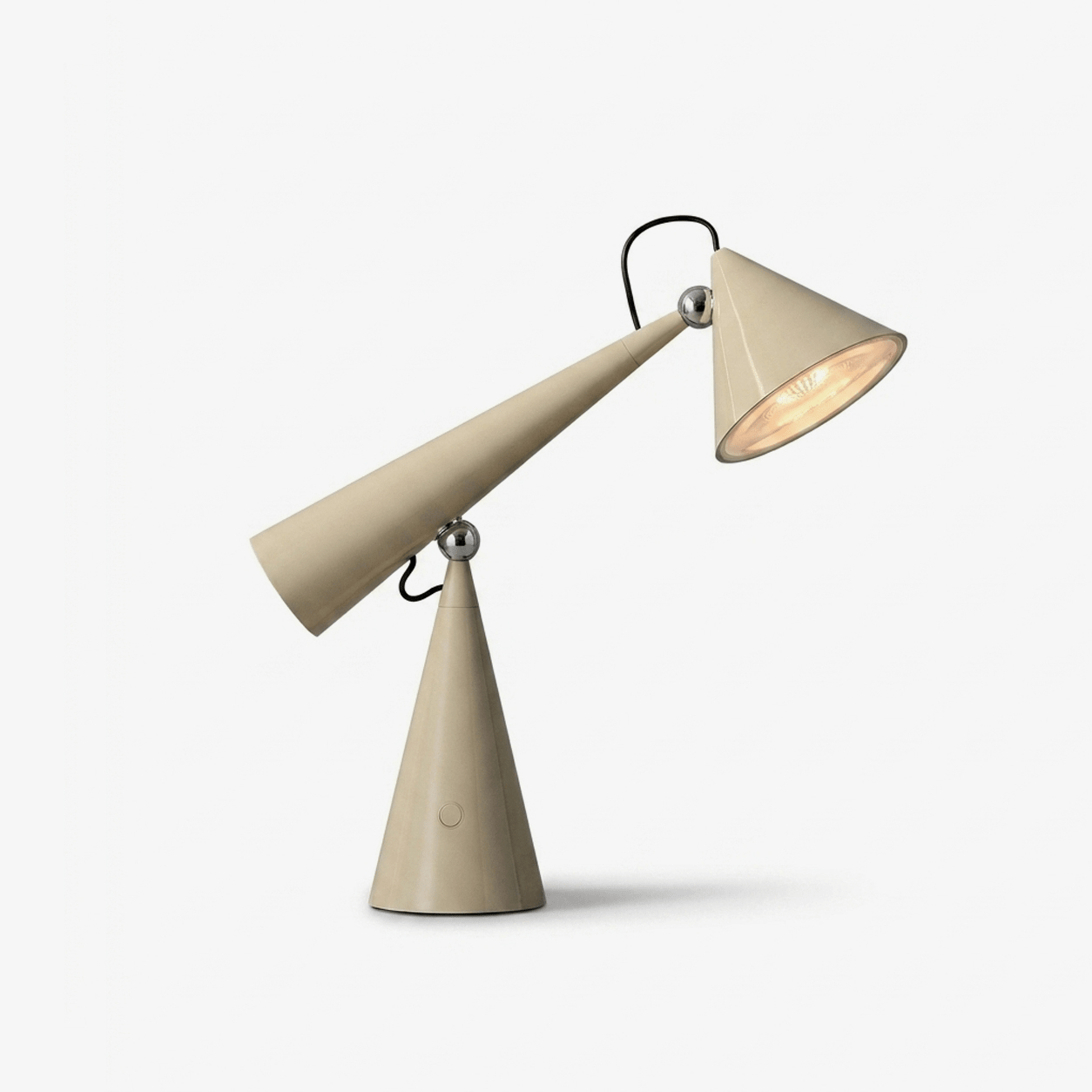 Articulated Cone Table Lamp for office and study lighting