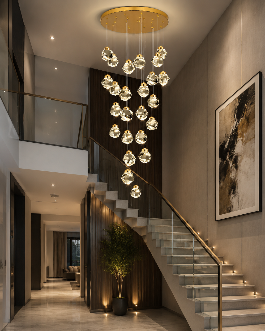 Staircase Chandeliers