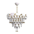 Lladro Seasons Chandelier by Bling Lighting Studio
