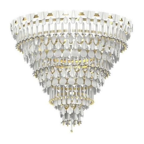 Lladro Seasons Chandelier by Bling Lighting Studio