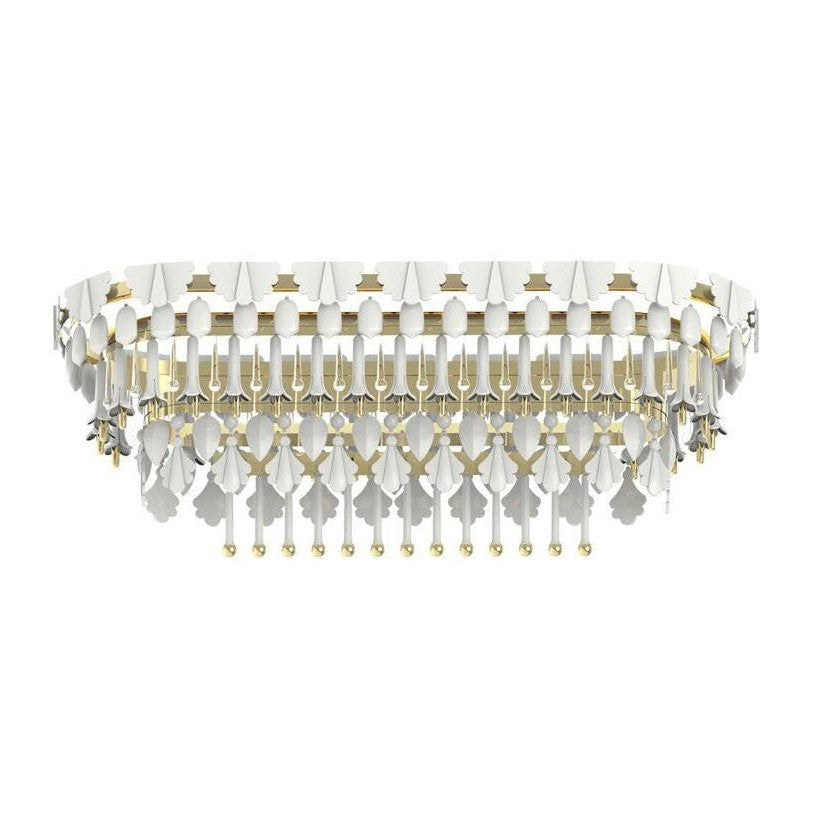 Lladro Seasons Chandelier Oval by Bling Lighting Studio