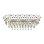 Lladro Seasons Chandelier Oval by Bling Lighting Studio