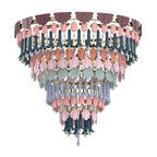 Lladro Seasons Chandelier by Bling Lighting Studio