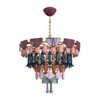 Lladro Seasons Chandelier by Bling Lighting Studio