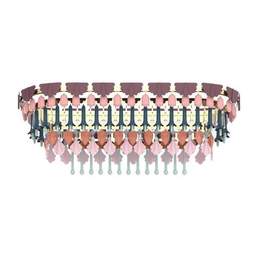 Lladro Seasons Chandelier Oval by Bling Lighting Studio