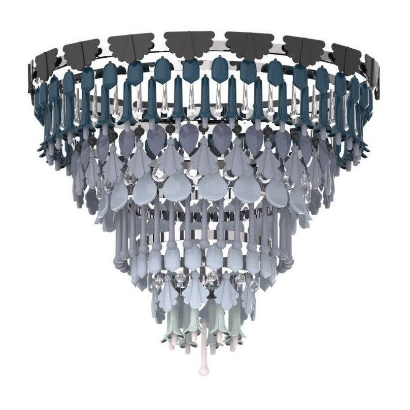Lladro Seasons Chandelier by Bling Lighting Studio