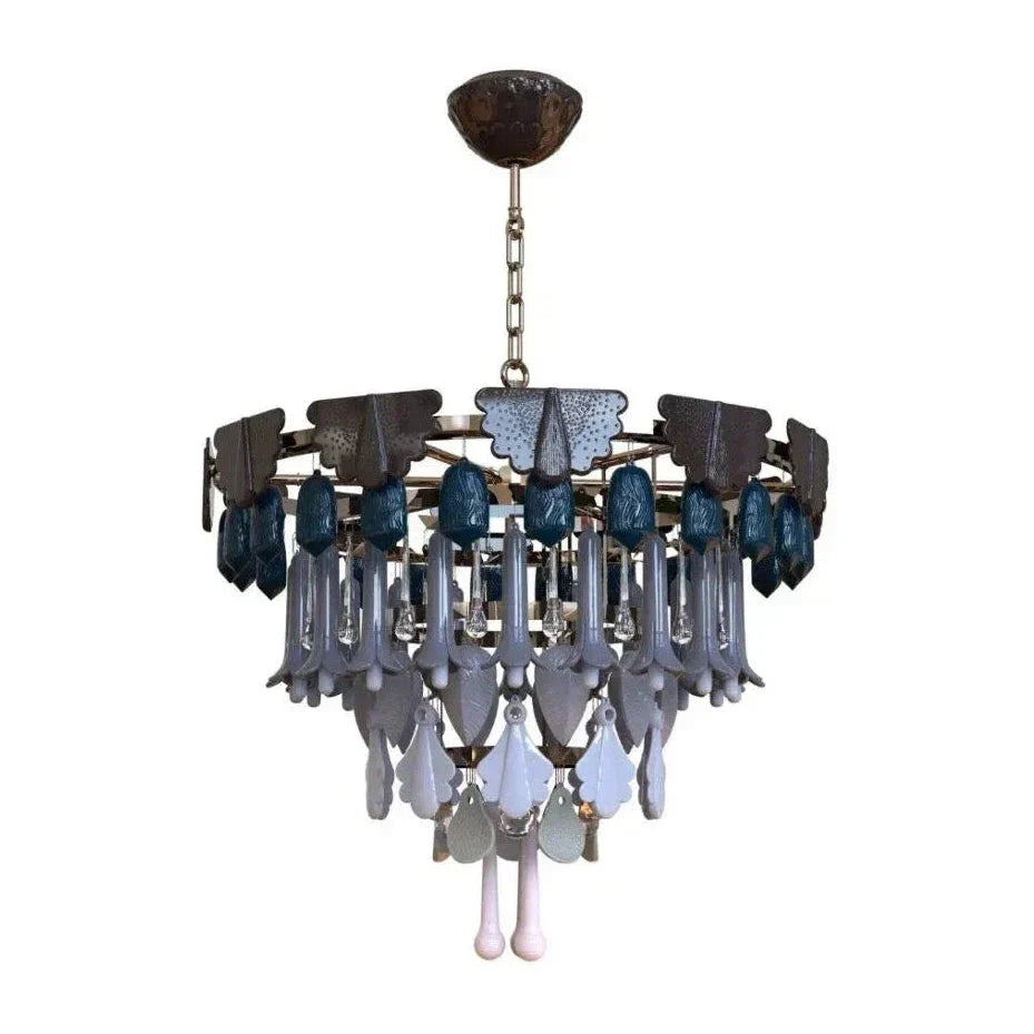 Lladro Seasons Chandelier by Bling Lighting Studio