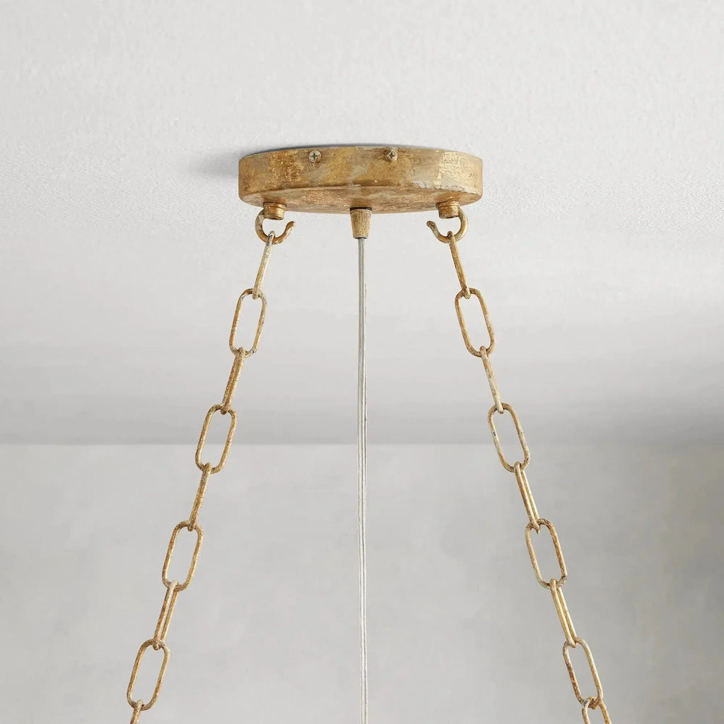 Crystal Flowers Fiore Linear Chandelier by Bling Lighting Studio
