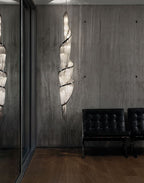 Twilight Spiral Chain Chandelier by Bling Lighting Studio