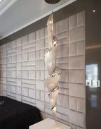 Twilight Spiral Chain Chandelier by Bling Lighting Studio