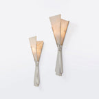Florent Alabaster Fan Wall Sconce by Bling Lighting Studio