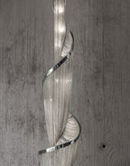 Twilight Spiral Chain Chandelier by Bling Lighting Studio