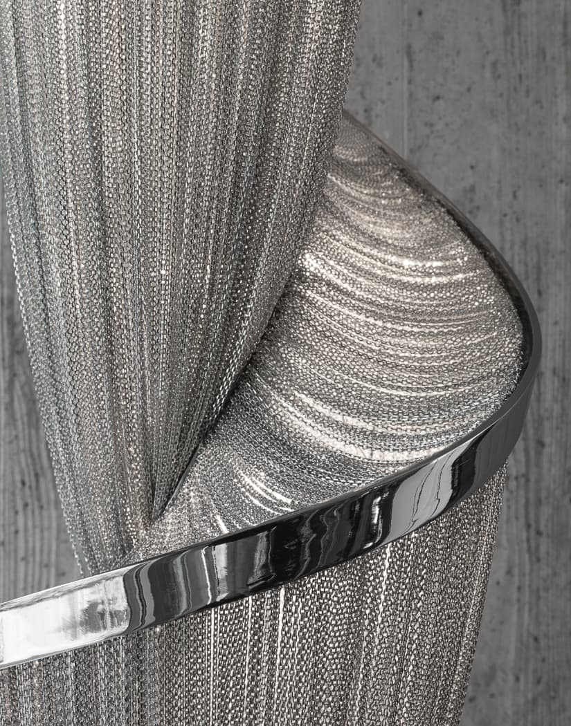 Twilight Spiral Chain Chandelier by Bling Lighting Studio