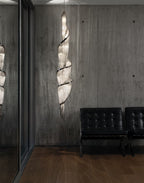 Twilight Spiral Chain Chandelier by Bling Lighting Studio