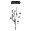 Velveton Seeded Glass Chandelier by Bling Lighting Studio