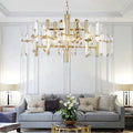 Zoe Modern K9 Crystal Chandelier - 10/12/15 Lights - Bling Lighting Studio