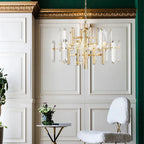 Zoe Modern K9 Crystal Chandelier - 10/12/15 Lights - Bling Lighting Studio