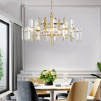 Zoe Modern K9 Crystal Chandelier - 10/12/15 Lights - Bling Lighting Studio