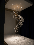Tidal Art Glass Chandelier