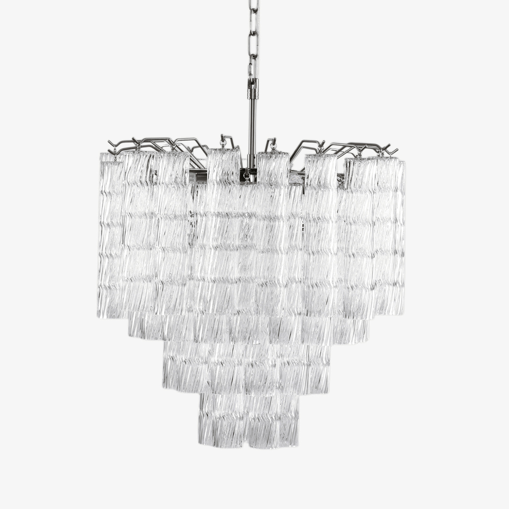 Luxury Vetrina Murano Glass Chandelier by Bling Lighting Studio