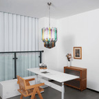 Prismatic Glass Colorful Chandelier Glass lighting by Bling Lighting Studio