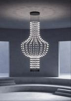 Minimalist Multiple Light Point Chandelier product image
