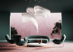Luxury Fringe Waterfall Chandelier product image
