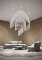 Luxury Fringe Waterfall Chandelier product image