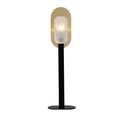 Mosaic Elegance Alabaster Floor Lamp by Bling Lighting Studio