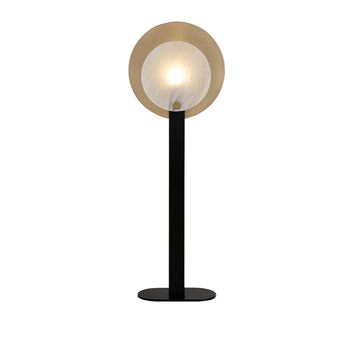 Mosaic Elegance Alabaster Floor Lamp by Bling Lighting Studio