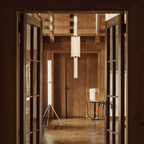 Hexagonal Glass Floor Lamp by Bling Lighting Studio
