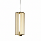 Hexagonal Glass Pendant Lamp by Bling Lighting Studio