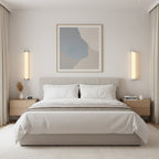 Hexagonal Glass Wall Lamp by Bling Lighting Studio