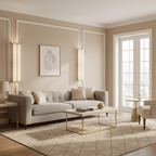 Columnar Fabric Sconce by Bling Lighting Studio