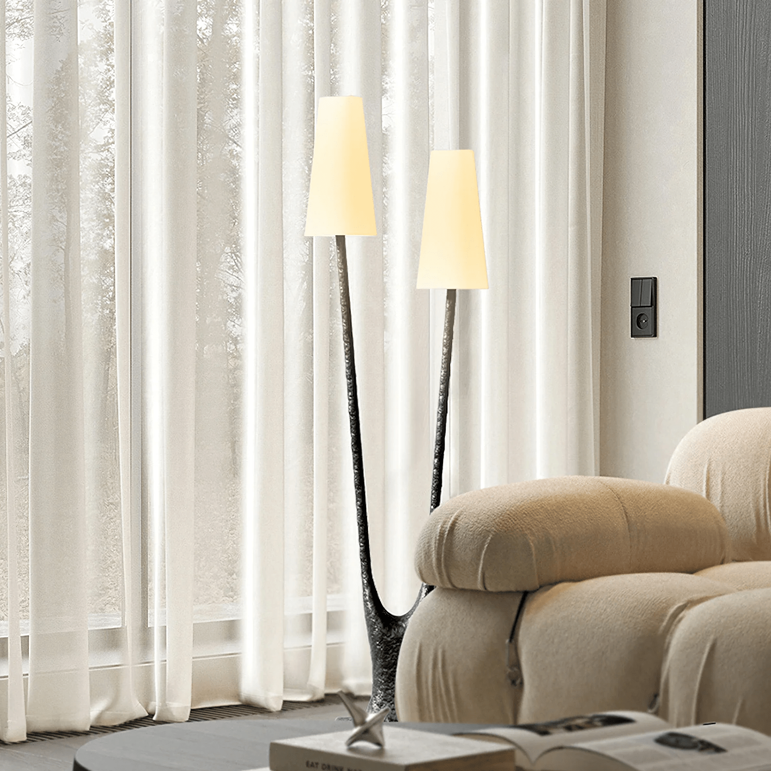 Roots Floor Lamp by Bling Lighting Studio