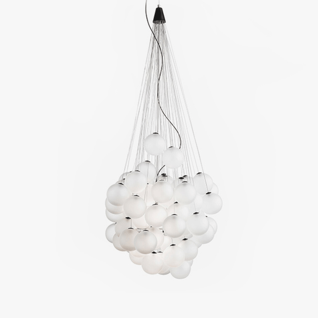 Cumulus Cascade Chandelier by Bling Lighting Studio