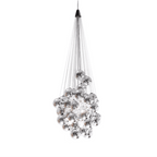 Cumulus Cascade Chandelier by Bling Lighting Studio