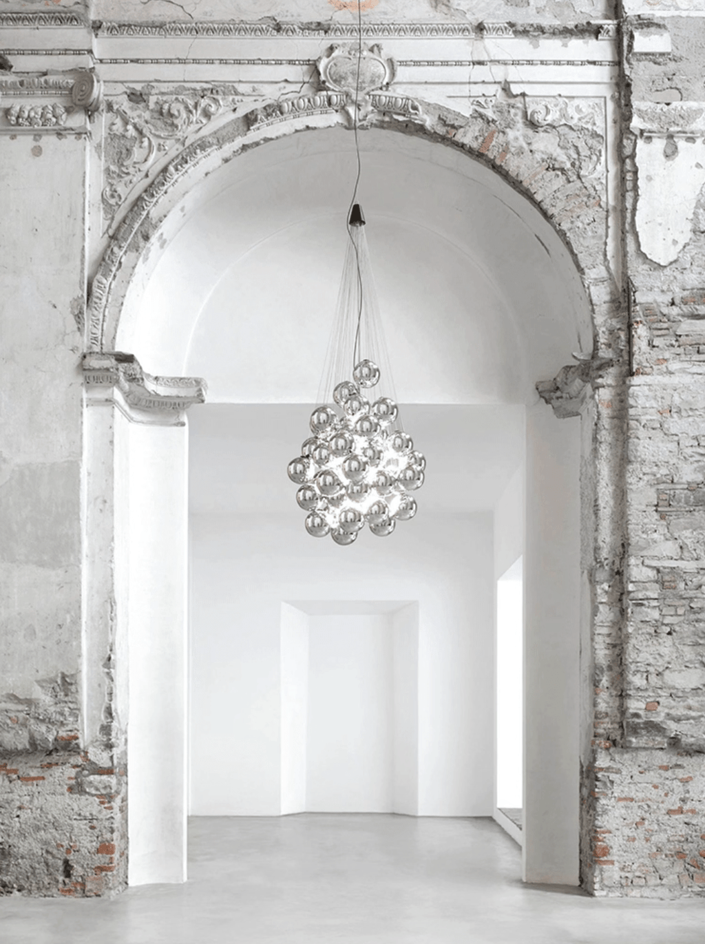 Cumulus Cascade Chandelier by Bling Lighting Studio