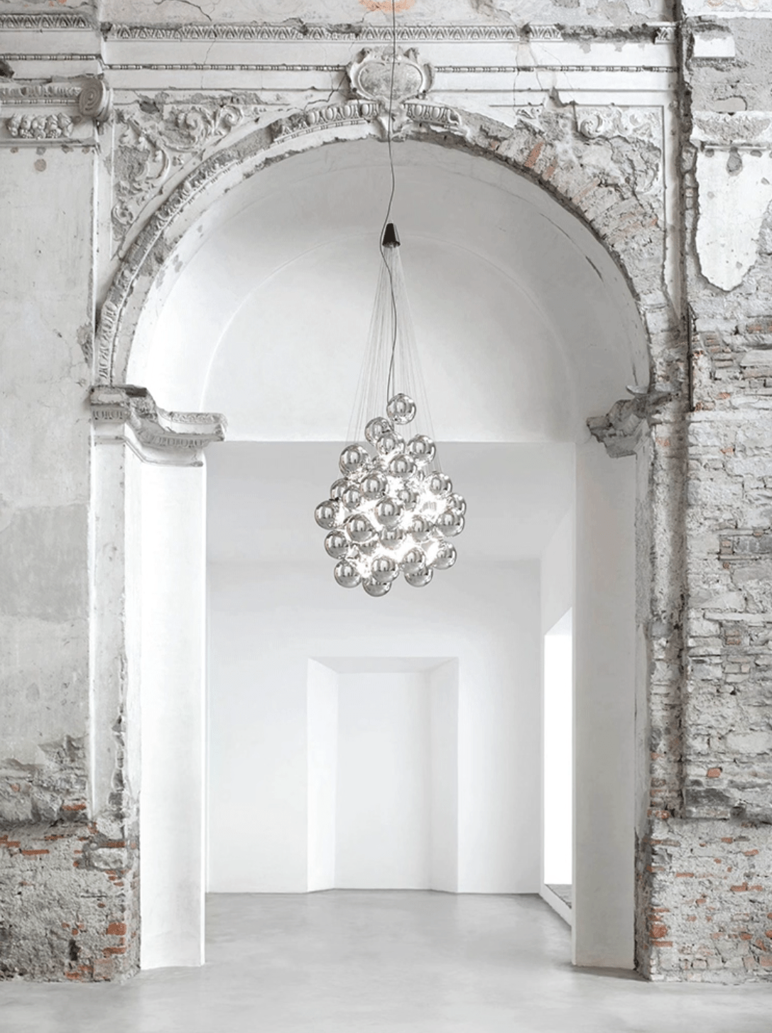 Cumulus Cascade Chandelier by Bling Lighting Studio