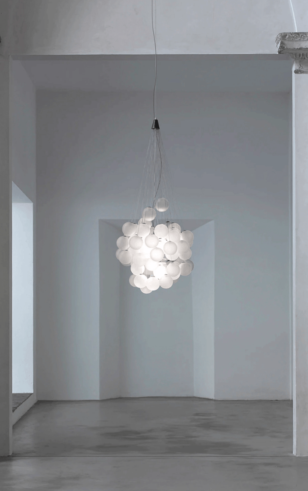 Cumulus Cascade Chandelier by Bling Lighting Studio