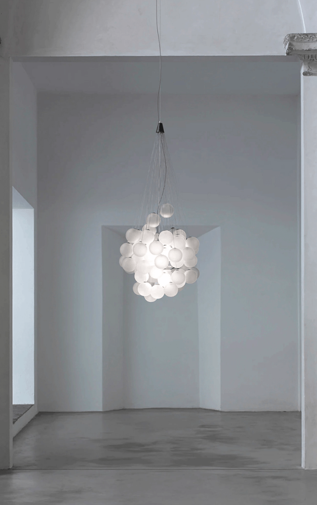 Cumulus Cascade Chandelier by Bling Lighting Studio