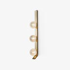 Vertical Balls Bar Sconce by Bling Lighting Studio