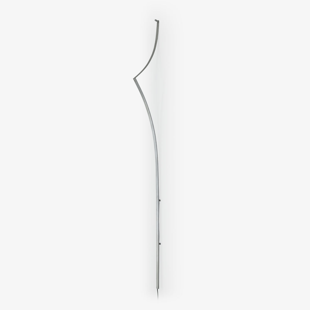 Minimalist Curving Ribbon LED Wall Sconce by Bling Lighting Studio