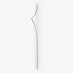 Minimalist Curving Ribbon LED Wall Sconce by Bling Lighting Studio